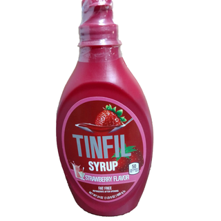 TINFIL STRAWBERRY SYRUP 680 G